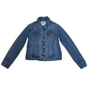 Levi Strauss Signature Classic Blue Jean Denim Jacket Women’s Size Small